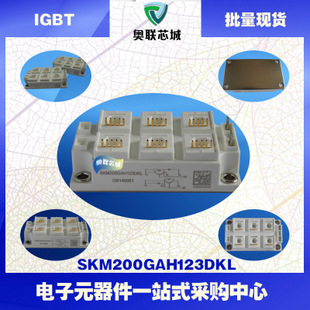 原装功率纺织机IGBT模块SKM200GAH123DKL.现货直销